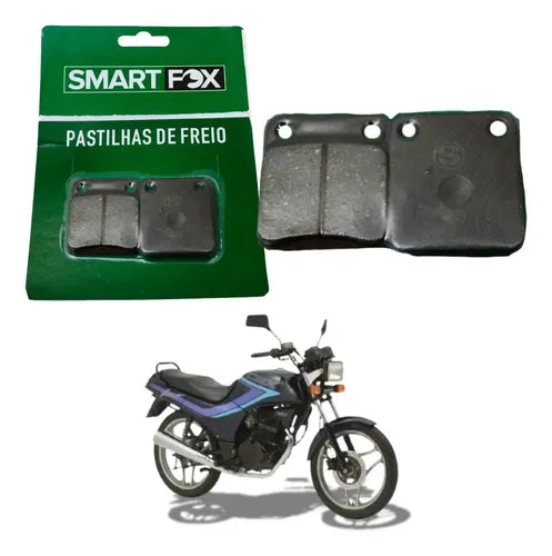 Pastilha de Freio Dianteira Smartfox Honda Cg 125 150 Titan Cbx 150 Aero 200 Strada Dafra Speed 150