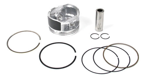Kit Pistão com Anéis Magnetron Honda Xre 300 Cb 300r 2009 em diante 0,75 mm