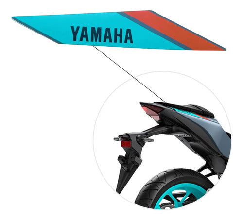 Adesivo da Rabeta Lateral Direita Yamaha Mt-03 2023 a 2024 Verde
