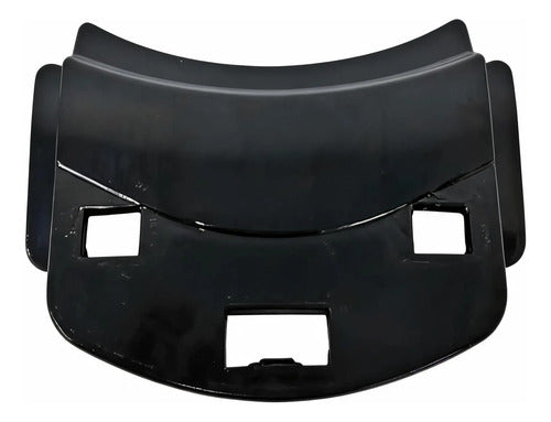 Acabamento da Carenagem Frontal Smartfox Shineray Jet 50 125 2023 a 2024 Preto