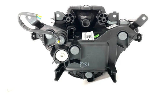Farol Bloco Óptico LED Yamaha Fazer Fz25 250 2018 a 2021