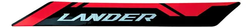 Adesivo da Tampa Lateral Esquerda Yamaha Lander 250 2025 Cinza