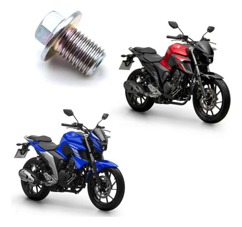Bujão do Cárter Yamaha Fazer Fz25 Lander 250 Mt-03 Yzf-R3