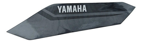 Adesivo da Tampa Lateral Esquerda Yamaha Factor Dx 150 2025 Preto Metálico