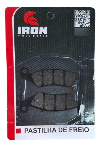 Pastilha de Freio Dianteira Iron Honda Crf 250f 2019 em diante Crf 250l 2019 a 2025