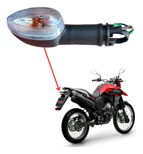 Pisca Traseiro Esquerdo Yamaha Fazer Factor 150 Lander 250