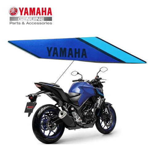 Adesivo da Rabeta Lateral Direita Yamaha Mt-03 2023 a 2025 Azul