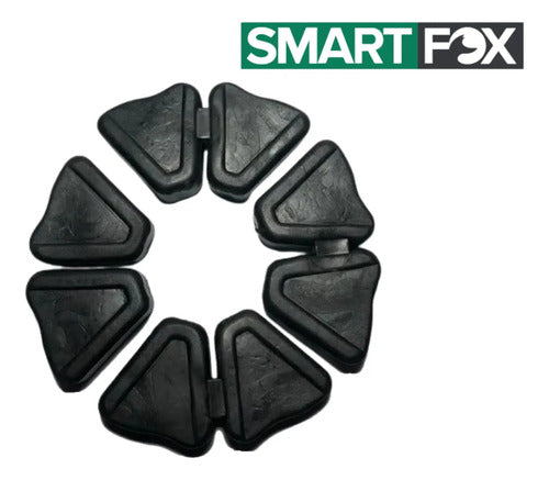 Jogo de Buchas do Coxim da Coroa Smartfox Honda Biz 100 1998 a 2005 4 Peças