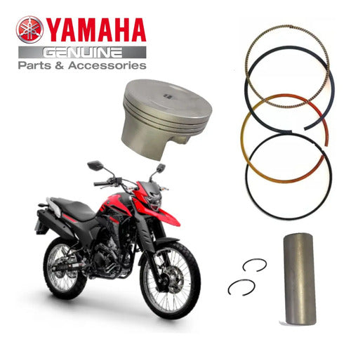 Kit Pistão com Anéis Yamaha Fazer Fz25 Lander 250 2018 a 2024