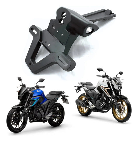 Rabeta Suporte de Placa Paramotos Yamaha Fazer Fz25 250 2018 em diante