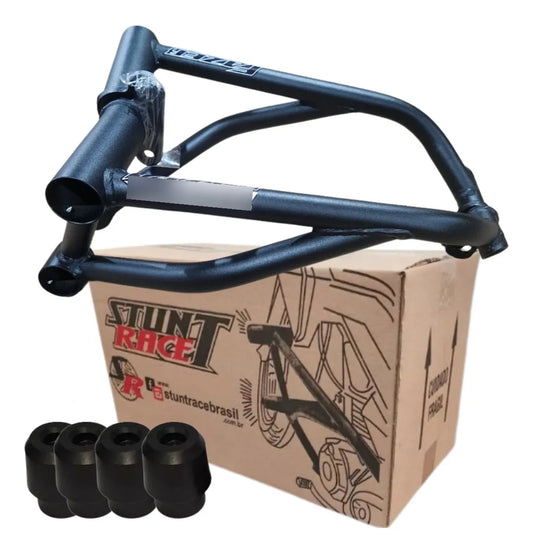 Protetor Motor Carenagem Stunt Race Ys Fazer 250 Preto Fosco