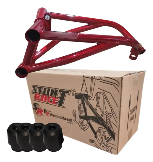 Protetor Motor Carenagem Stunt Race Fazer 250 Vermelho Metal