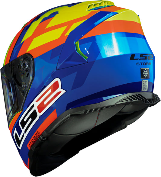 Capacete Ls2 Ff800 Storm Salvador Réplica