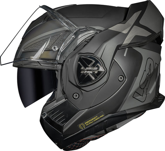 Capacete Ls2 Advant X Hpfc Metryc Matte Tit