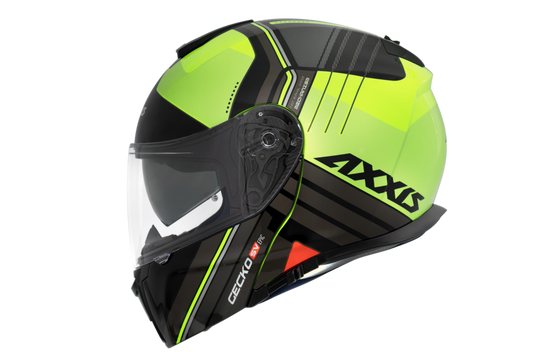 Capacete Axxis Gecko Sv Epic B3 Amarelo Flourescente