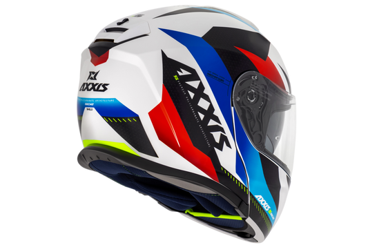 Capacete Axxis Gecko Sv Shield D7 Azul Brilho