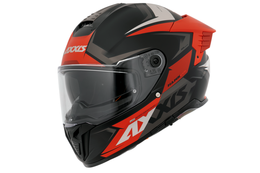 Capacete Axxis Hawk Evo Sv Ixil B15 Veremelho Matte