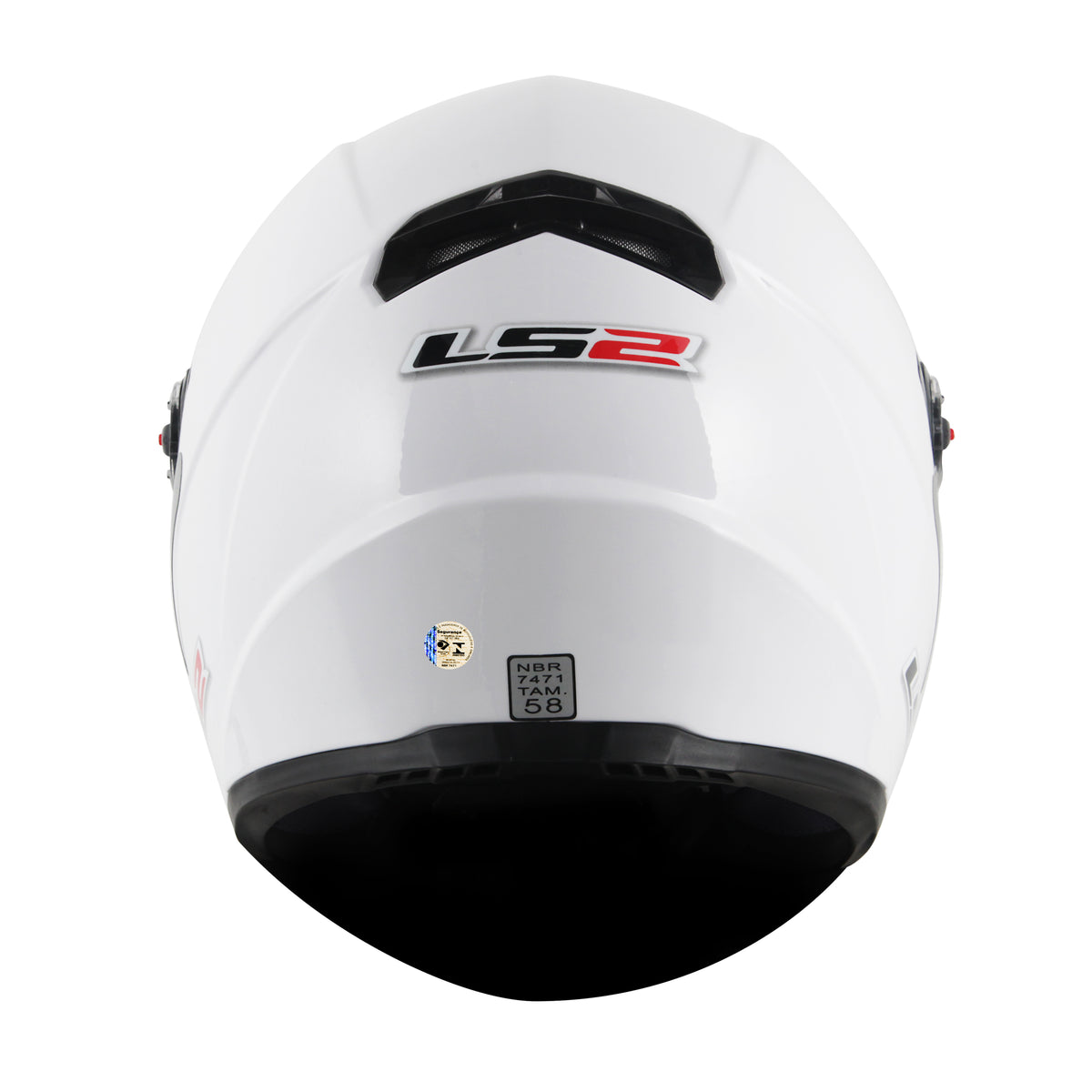 Capacete Ls2 Ff358 Classic Mono Branco