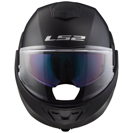 Capacete Ls2 Valiant FF399 Valiant Monocolor Preto