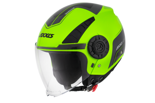Capacete Axxis Metro Boulevard C3 Amarelo Flourescente Brilho