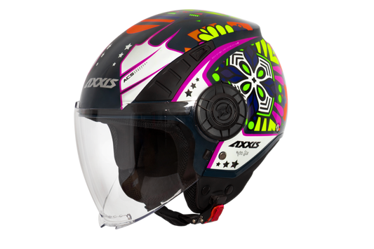 Capacete Axxis Metro Star A0 Branco Perolado Brilho
