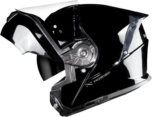 Capacete Norisk Motion Defender Monocolor Preto