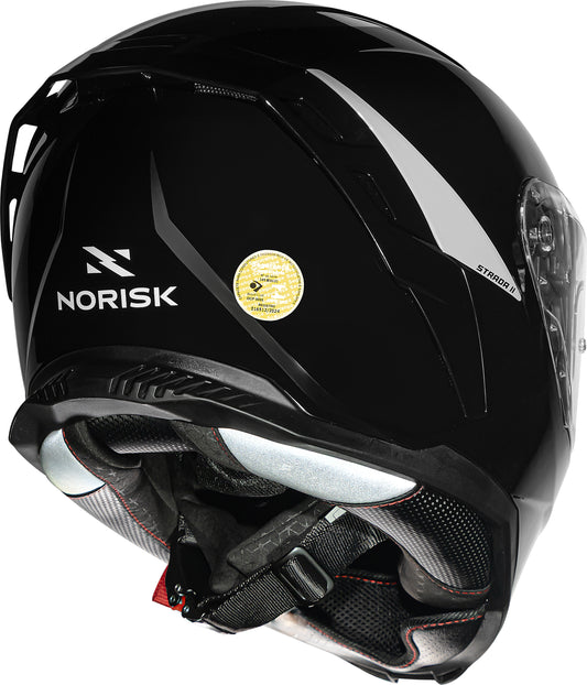 Capacete Norisk Strada II Monocolor Preto