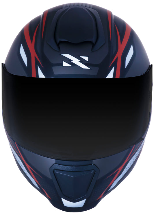 Capacete Norisk Razor Ninja Matt Preto Vermelho