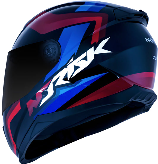 Capacete Norisk Razor Void Preto Vermelho Azul