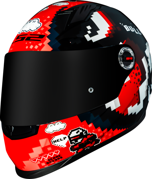Capacete Ls2 Ff358 Classic Bullet Vermelho