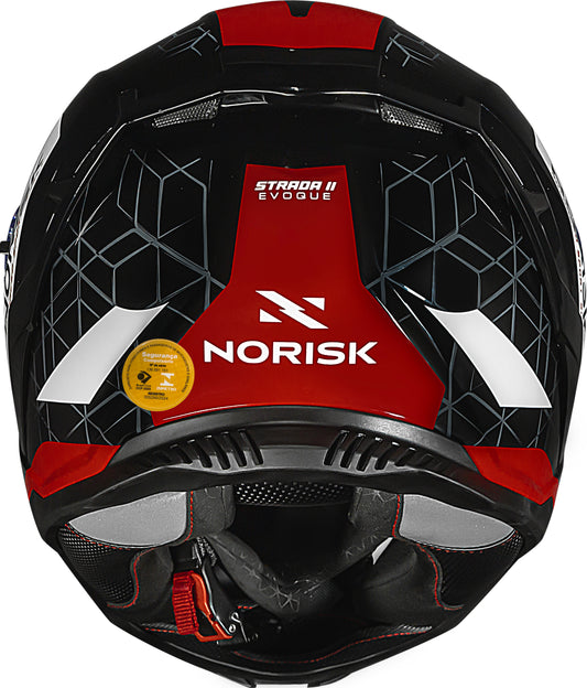 Capacete Norisk Strada II Evoque Vermelho