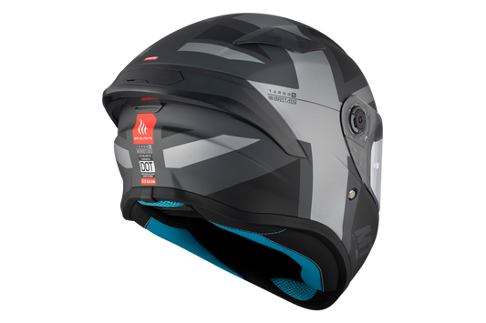 Capacete Mt Helmets Targo S Britain C2 Preto Matte