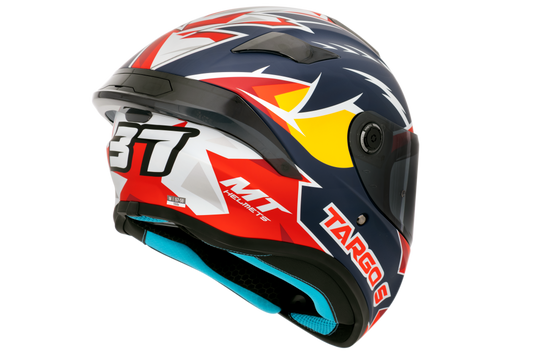 Capacete Mt Helmets Targo S Replica Pdero Acosta 2023 A7 Matte