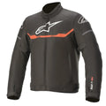 JAQUETA ALPINESTARS T SPS WP PRETO VERMELHO IMPERMEÁVEL