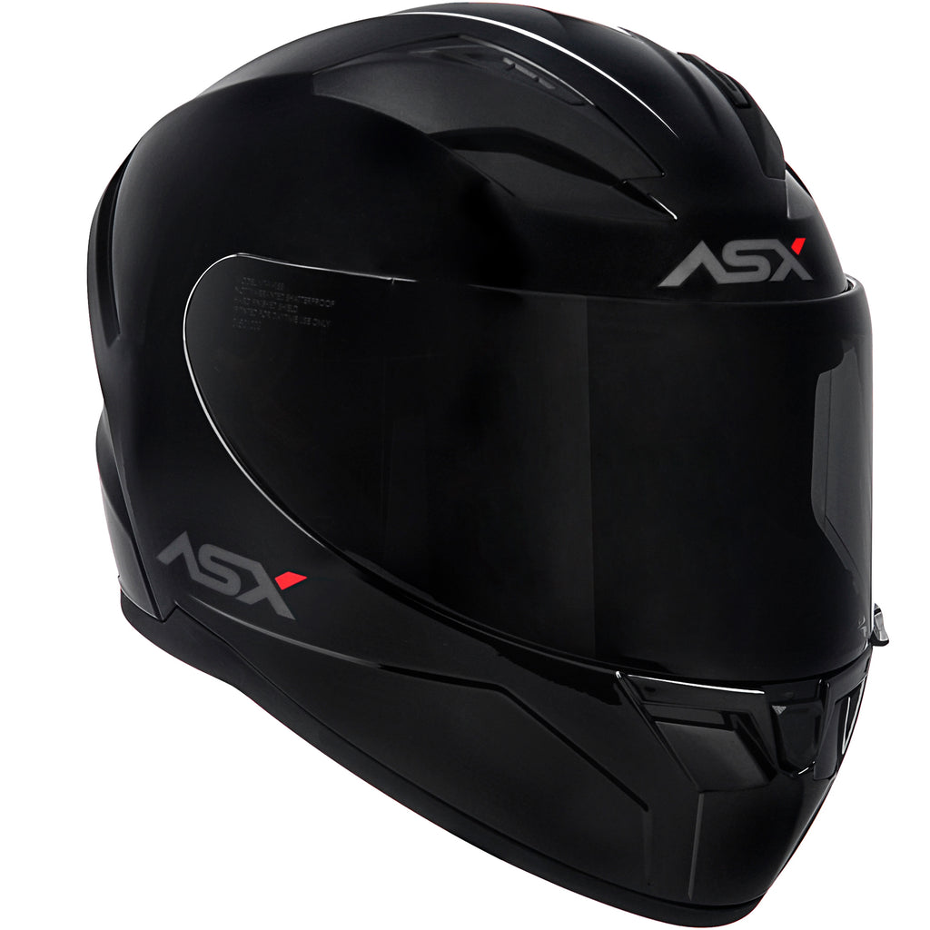 Capacete ASX City Solid Brilho Preto Grafite