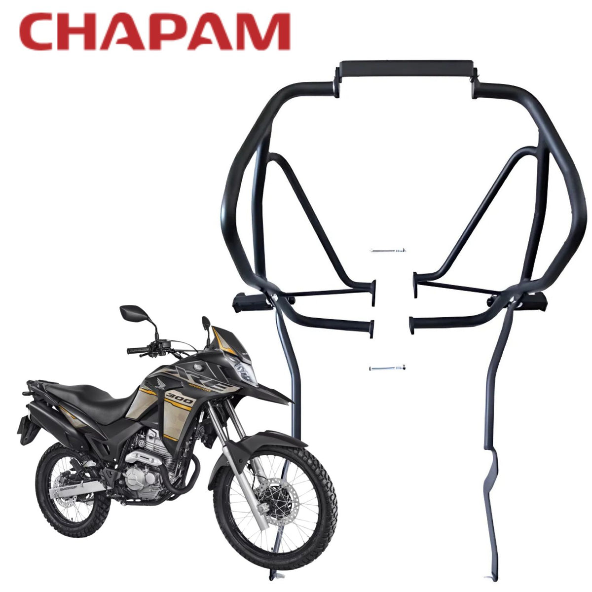 Protetor De Motor E Carenagem Honda Xer 300 Com Pedaleira
