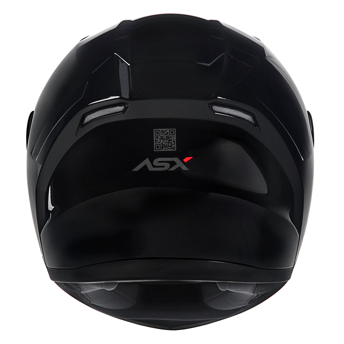 Capacete ASX City Solid Brilho Preto Grafite