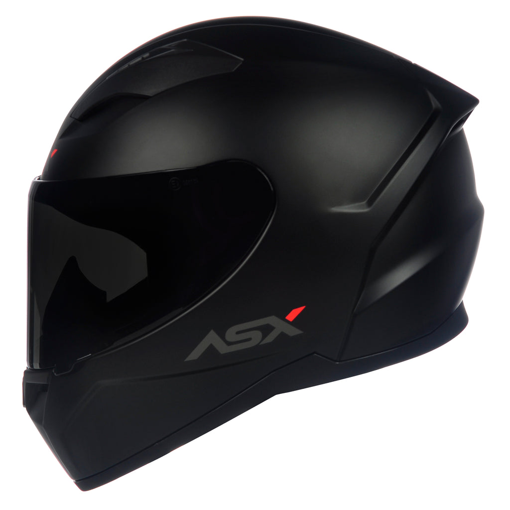 Capacete ASX City Solid Fosco Preto Grafite