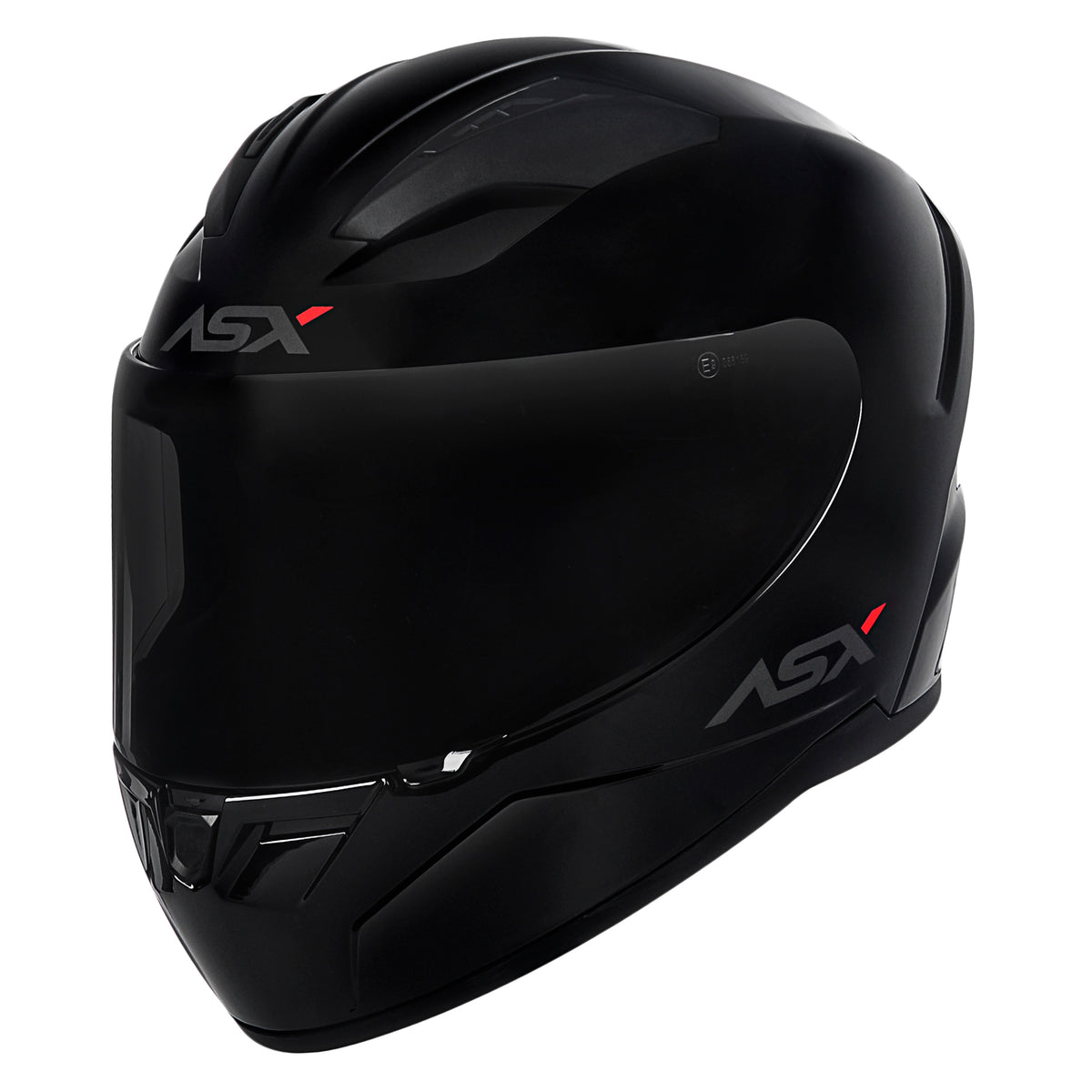 Capacete ASX City Solid Brilho Preto Grafite
