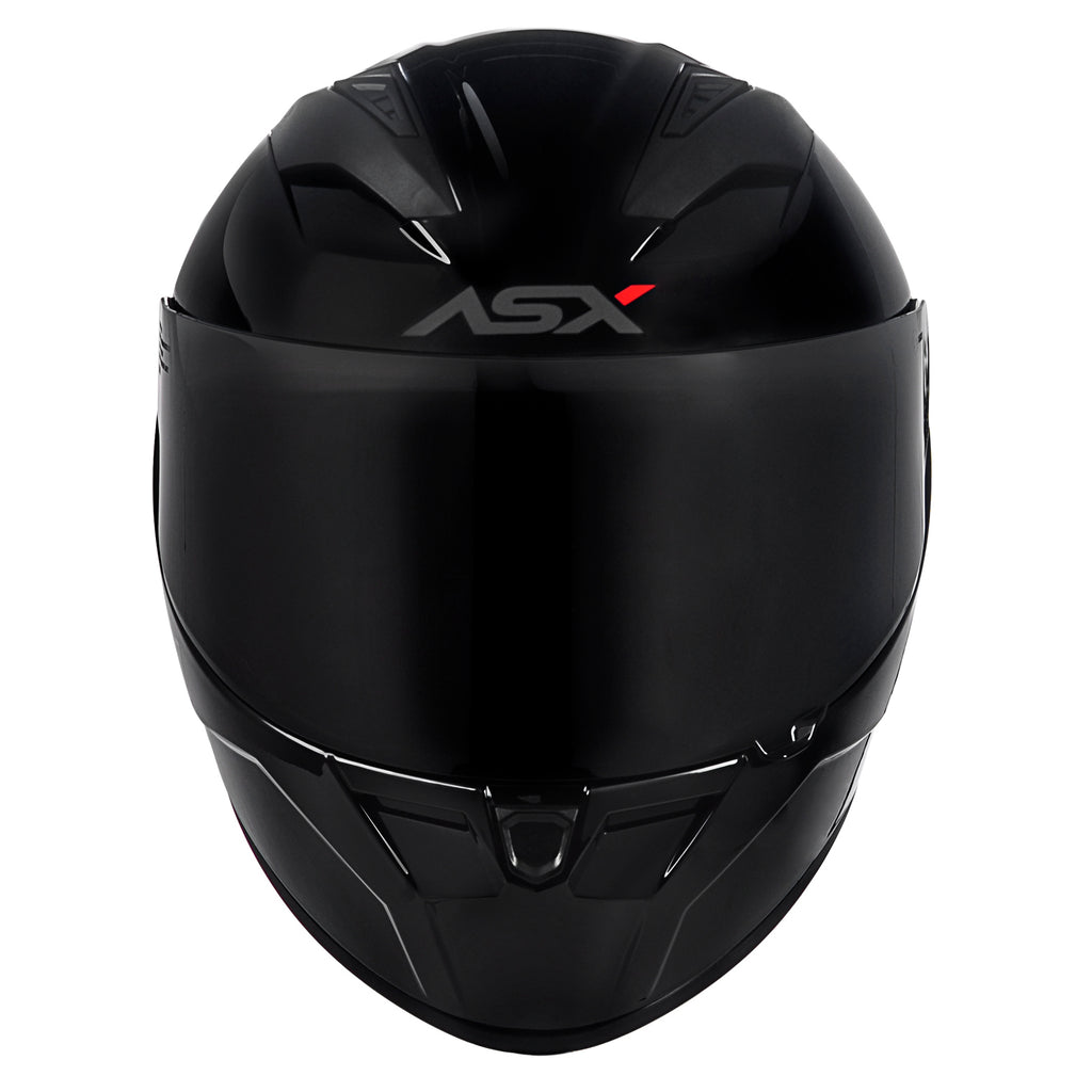 Capacete ASX City Solid Brilho Preto Grafite