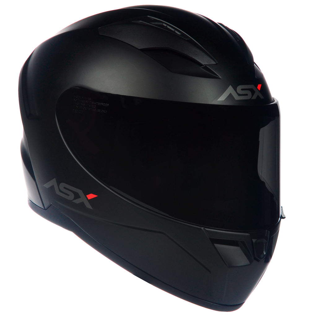 Capacete ASX City Solid Fosco Preto Grafite