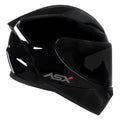 Capacete ASX City Solid Brilho Preto Grafite