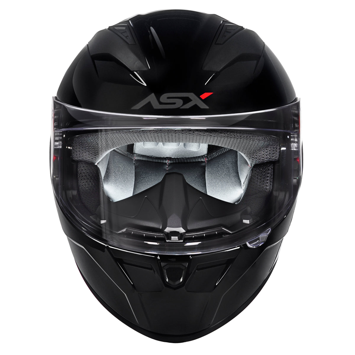Capacete ASX City Solid Brilho Preto Grafite