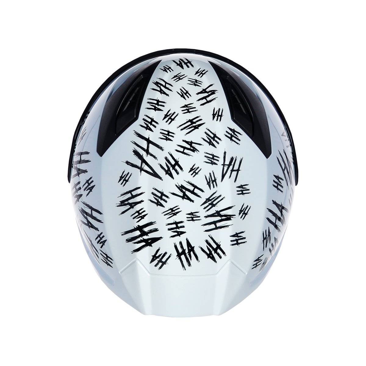 Capacete ASX City Fun Brilho Branco/Preto