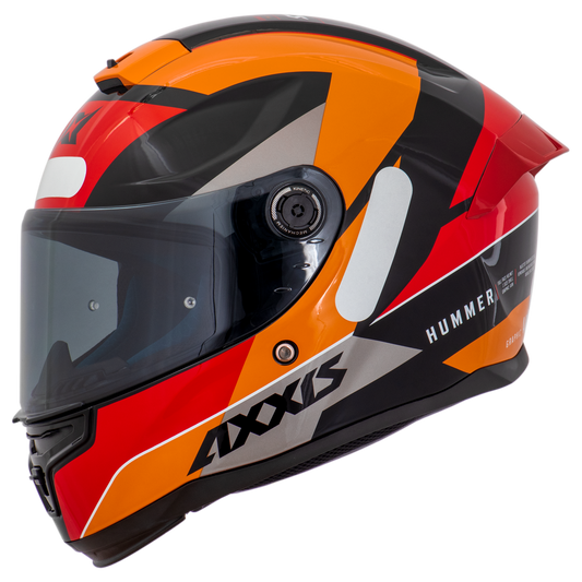 Capacete Axxis Hummer AXN B14 Laranja Brilho