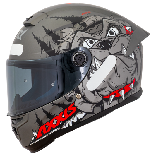 Capacete Axxis Hummer Neron A5 Cinza Matte