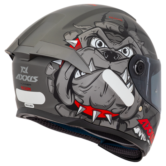 Capacete Axxis Hummer Neron A5 Cinza Matte