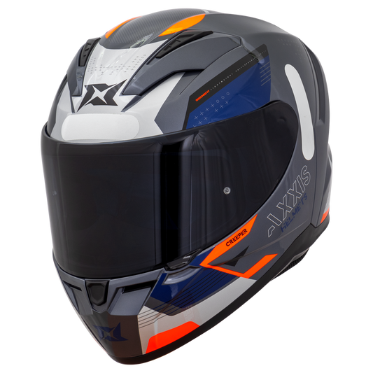 Capacete Axxis Segment Creeper C2 Cinza Brilho
