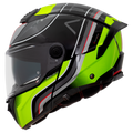 Capacete Mt Helmets Atom 2 SV Xenom B3 Amarelo Fluorescente