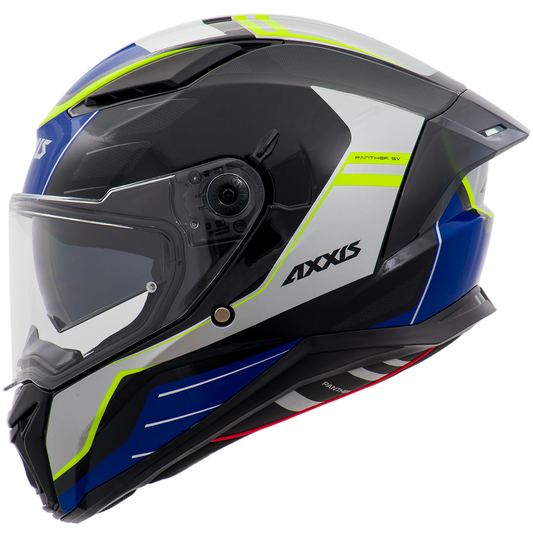 Capacete Axxis Panther Sv Prestige B2 Cinza Brilho